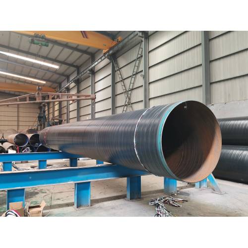 Production technology and application of epoxy coal tar anti-corrosion steel pipe