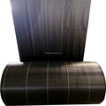 Black Woven Geotextile Garden Fabric for Weed Control and Agriculture Ground Cover1