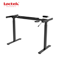 Loctek ET116G(IB) - Economic Sturdy Single-motor 2-Stage Sit-stand Desk with Anti-collision System1