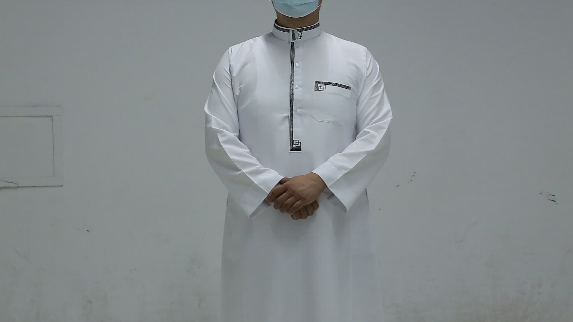 Buona cucitura Buona tessuto daffah Thawb Designs thobes man boubou1