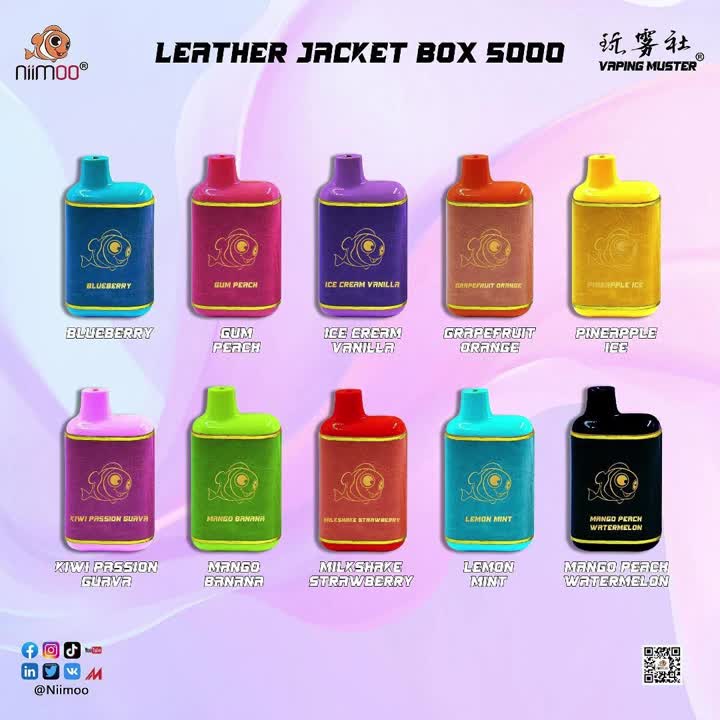 Lederjacke Box Vape 5000