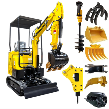 Hydraulic quick-change components of small excavators and their characteristics