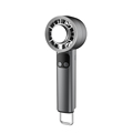 Fortschrittlicher Kühlventilator, Halbleiter-USB-Stromversorgung, tragbar, leiser Mini-Ventilator, Kunststoff, drei Geschwindigkeiten, praktischer Einsatz, Tasche, Outdoor, Zuhause, Büro1