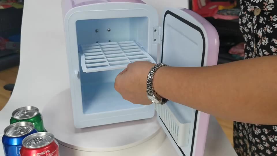 USB Custom 4L Small Beauty Skin Care Makeup Refrigerador cosmético mini refrigerador para el mejor refrigerador de automóviles mini refrigerador11