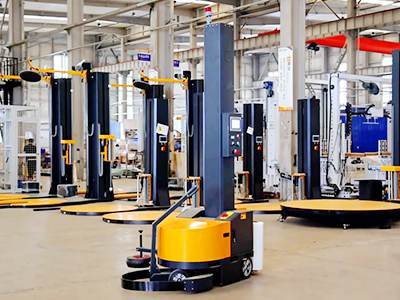 How to Wrap Pallets in Limited Space? Self-Propelled Stretch Wrapping Machines Are Gaining Popularity