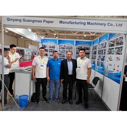 Guangmao's Delegation Led by General Manager Mr. Han Participates in Uzbekistan International Paper Exhibition