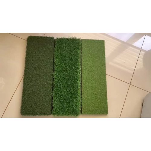 mini portable tri-turf golf mat