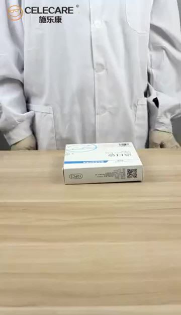 One piece ostomy bag