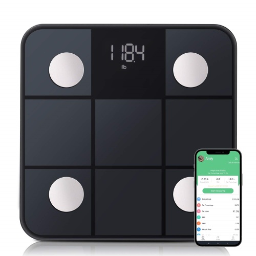 Smart Body Fat Scale Digital Skala Gewichtungsmaßstab T100