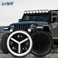 Factory Wholesale High Power H2 Tj Cj Jk 2 Door Jku 4 Door High Low Beam Angle Eye Drl Super Bright 7 Inch Round Led Headlights1