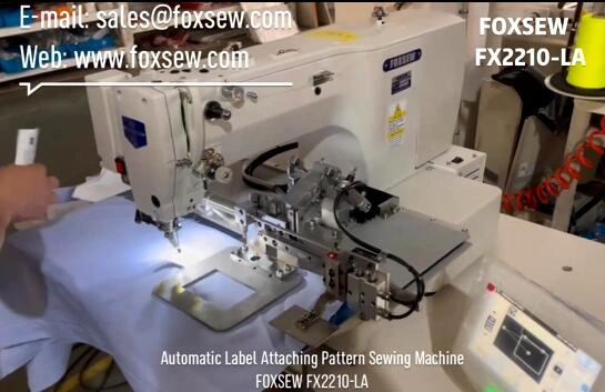 Automatic Label Attaching Sewing Machine Manufacturer in China