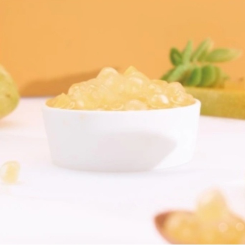 Cool, kreativ und lecker im Sommer! Gefrorene Mango-umhüllte Perlen führen den Trend neuer Geschmacksrichtungen!