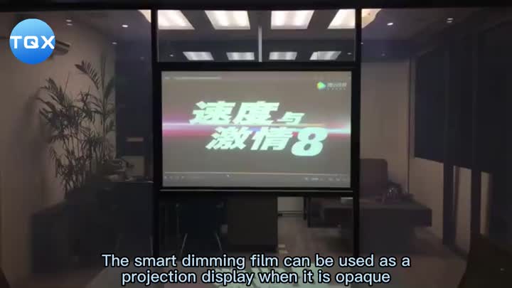 Projection smart film