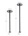 All-in-One Solar UFO Landscape Light1