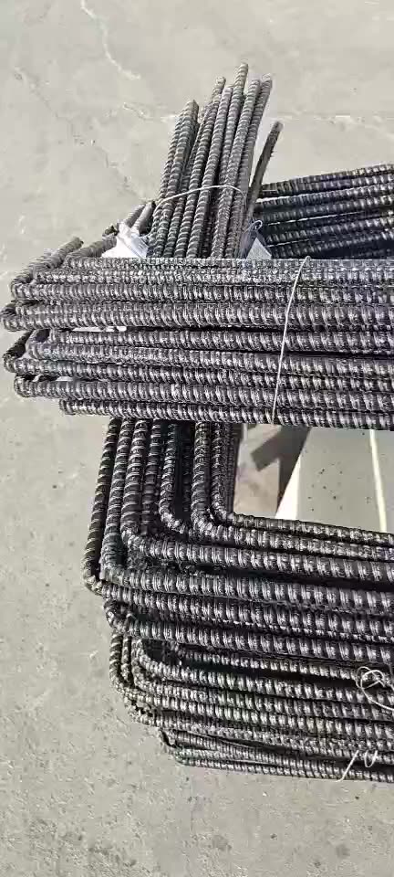 Aanpassende vormige u frp Rebar glasvezel L -vormige elleboog 90 Plastic Rebars1