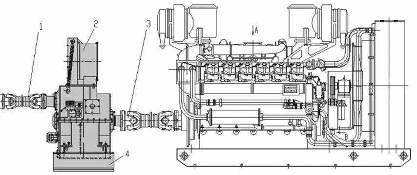 Speed Regulating Type Hydraulic Coupling Reverse Gear Box Yotfj750/875