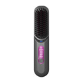 Rechargeable Negative Ion 5200mAh Electric Cordless Hair Straightener Brush for Curly Hair - Factory Sale1