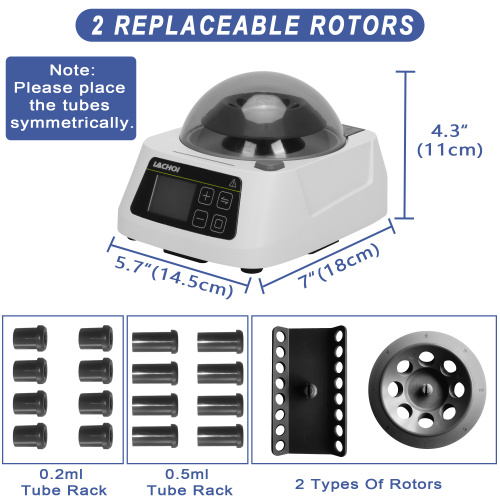 Principes de base et applications d'une centrifugeuse à grande vitesse