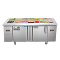 1800 mm Pizza Prep Counter with Two Doors1
