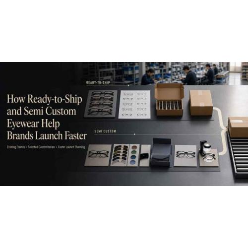 How Ready-to-Ship and Semi Custom Eyewear Help Brands Launch Faster