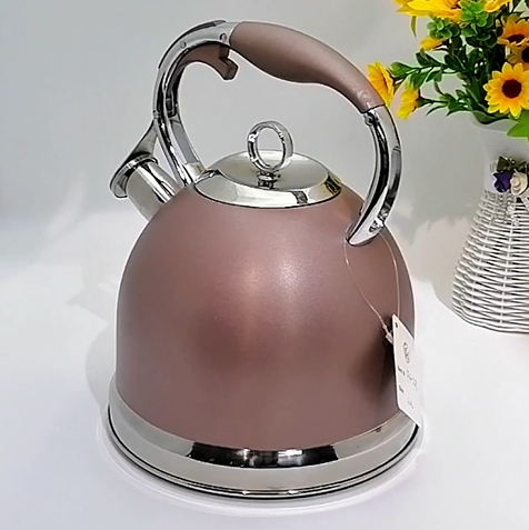 FH-529 ψευδάργυρο κράμα Bakelite Handle Pink Kettle