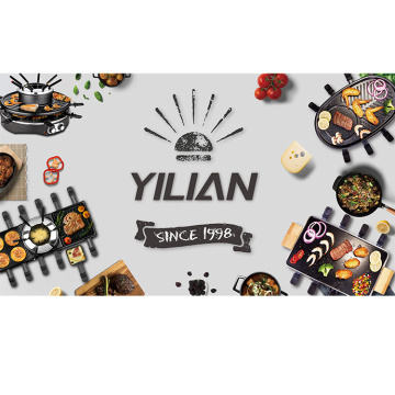 Sitio web de Yilian Raclette Grill and Fondue Set: www.elaynn.com