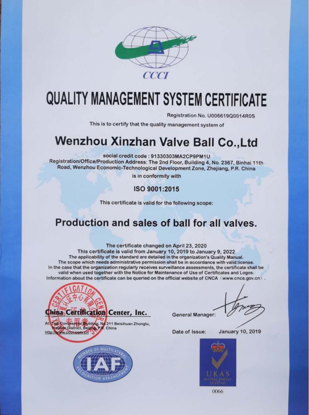 ISO 9001:2015