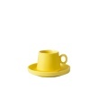 Color Glaze Porcelain Coffee Cup and Saucer Set - New Kitchen Accessories Design1