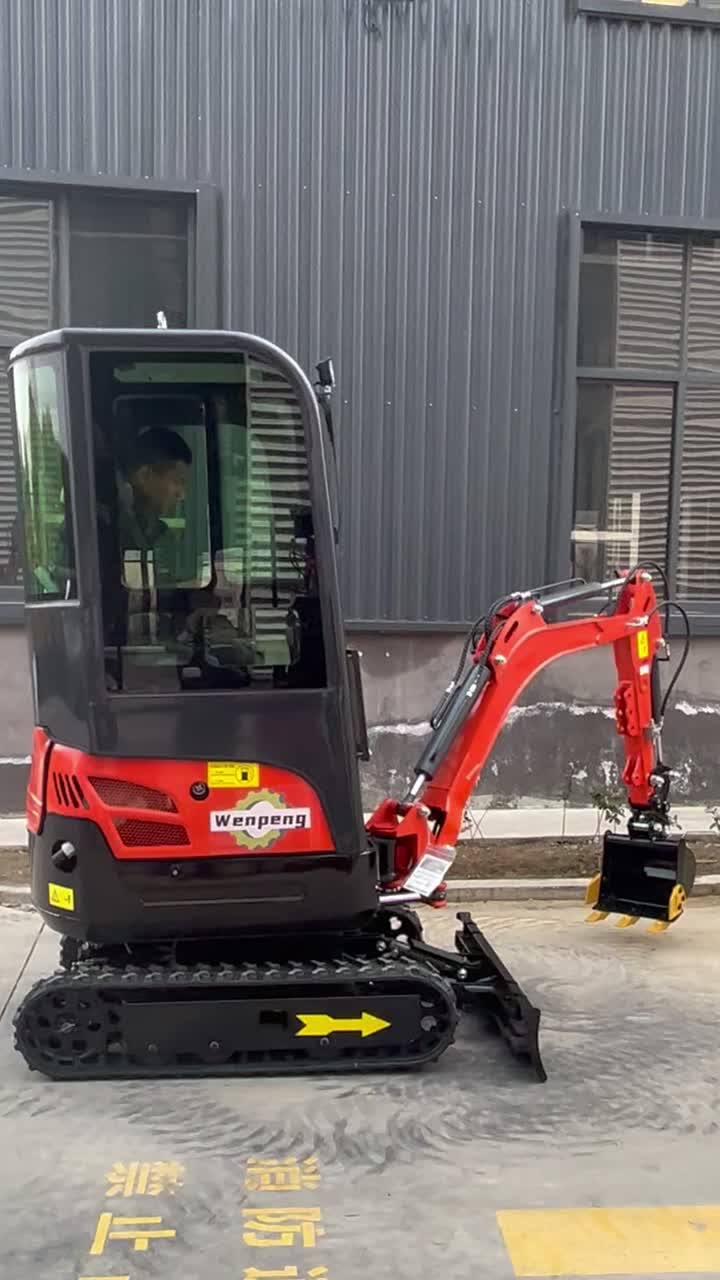 1.5 Ton Tailless Mini Excavator with Yanmar Engine Euro V Emission