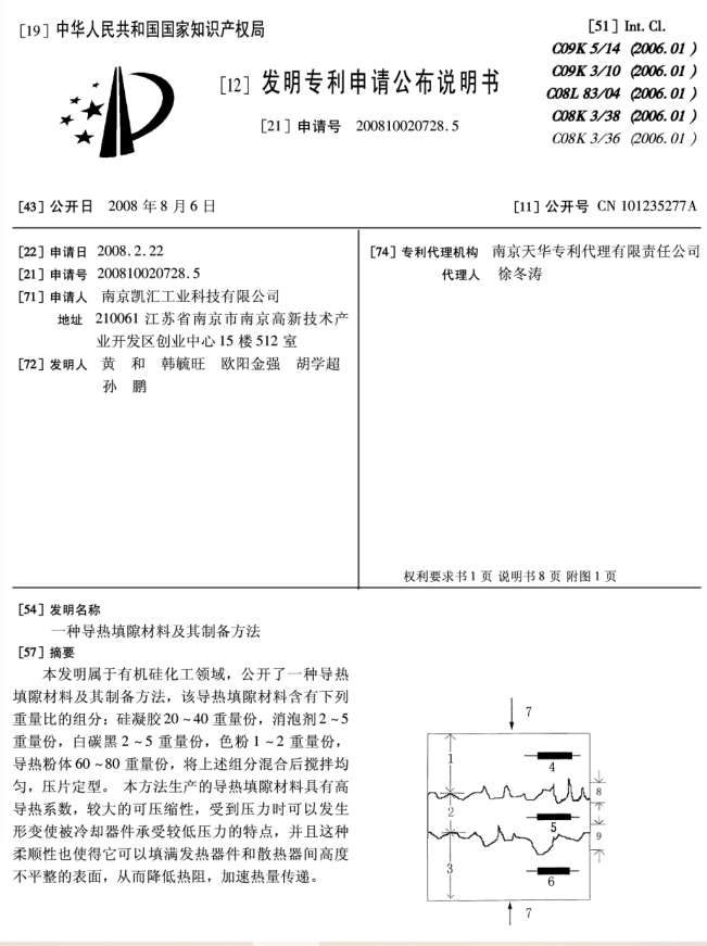 一种导热填隙材料及其制备方法