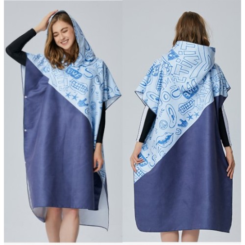 Wildleder-Mikrofaser-Poncho-Handtuch- Eine gute Wahl für Poncho-Handtuch