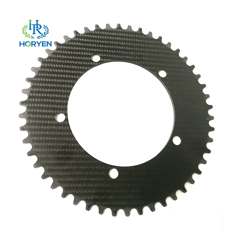 carbon fiber bike chain ring wheel