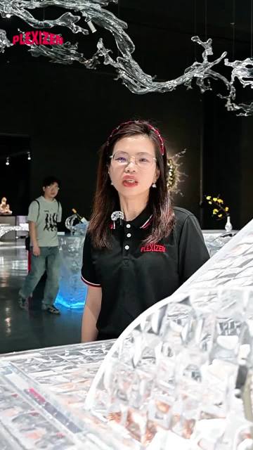 Art Meets Melody | Plexizen Acrylic Decorative Piano
