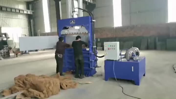 Vertical Coir Fiber Baler