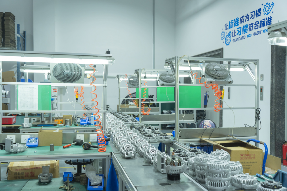 Standardized Workshop for Auto Parts Production