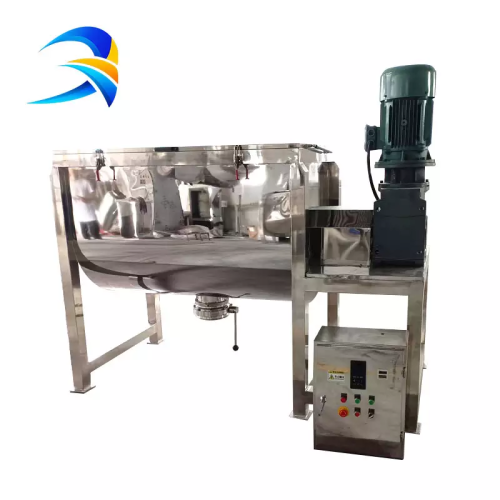 Stainless steel horizontal ribbon mixer