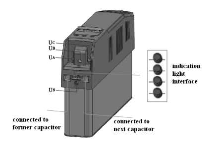 Elecnova SFR-L סדרת פקטור פקטור תיקון אינטליגנטי נמוך וולטג '5kvar/10kvar/20kvar/30kvar/40kvar/50kvar קבלים