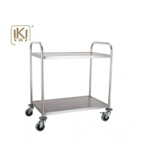 Stainless Steel Serving Cart - A Symphony of Service and Style