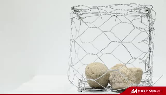 2*1*1 PVC Galfan ocynkowane żelazne pudełko gabion gabion siatka 1x1x1 koszyk gabionowy ścianę