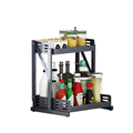 Hot Selling Folding Multifunctional Kitchen Spice Rack Organizer1