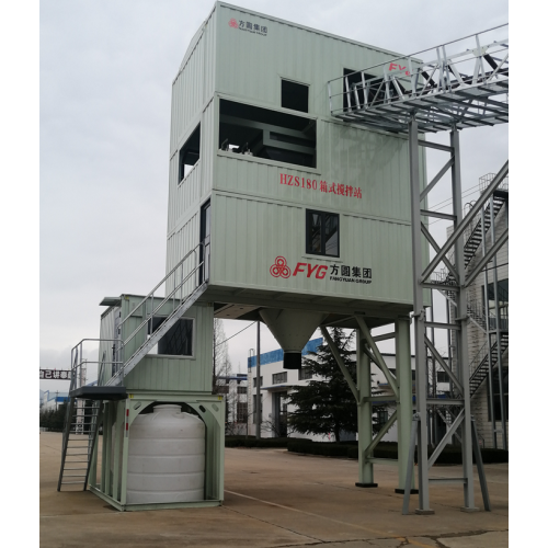 Lairong highway drives the production and marketing of FYG mixing plant.