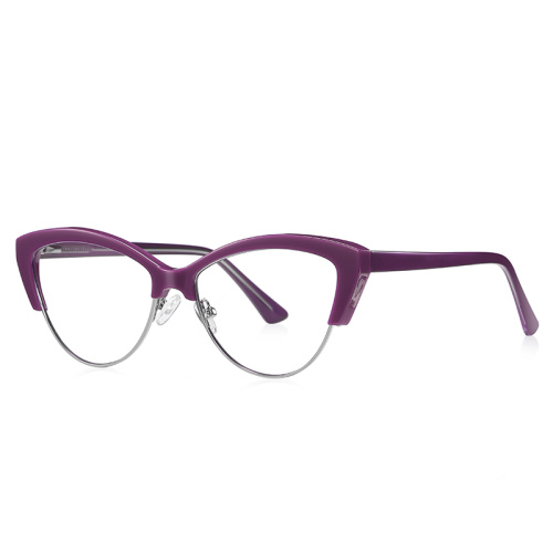 Purple Cat Eye Optical Frame