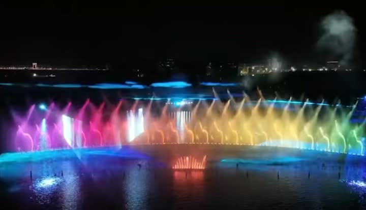 magic music fountain show