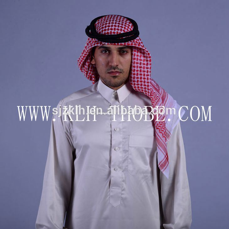 abito musulmano arabo thobe thawb per uomo1
