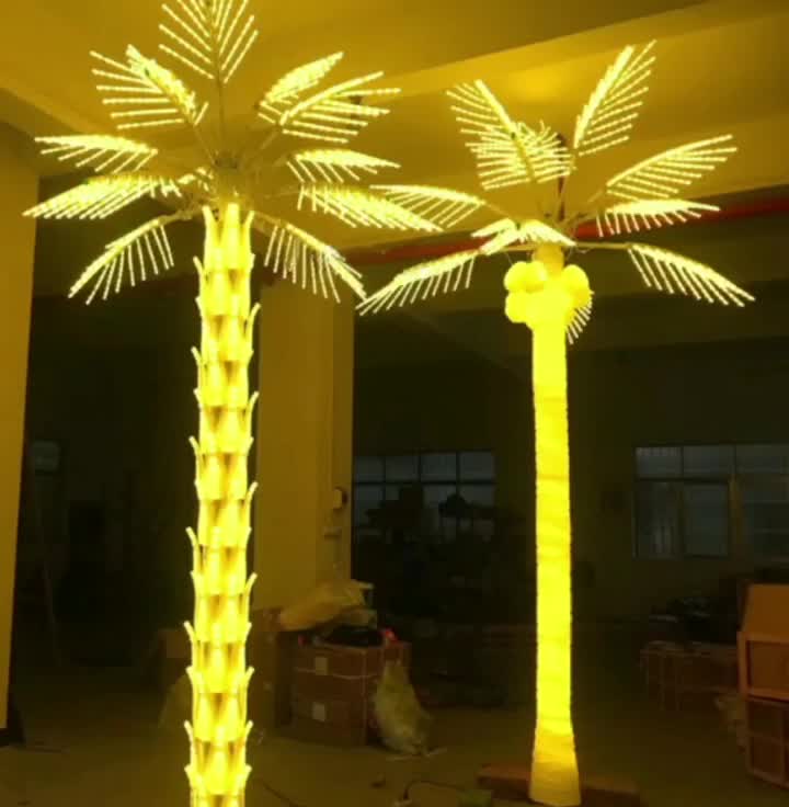 coconut palm tree light