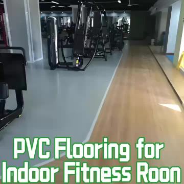 PVC Flooring for fitness room