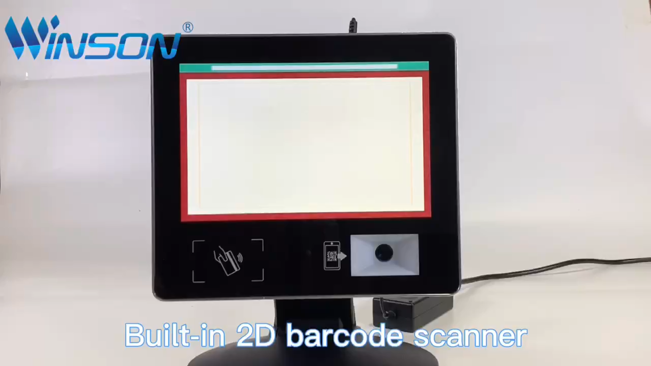 Winson Android All in One LCD Screen POS Terminal Price Checker for Supermarket1