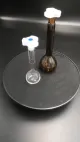 Amber Glass Volumetric Flask with Stopper Grade B