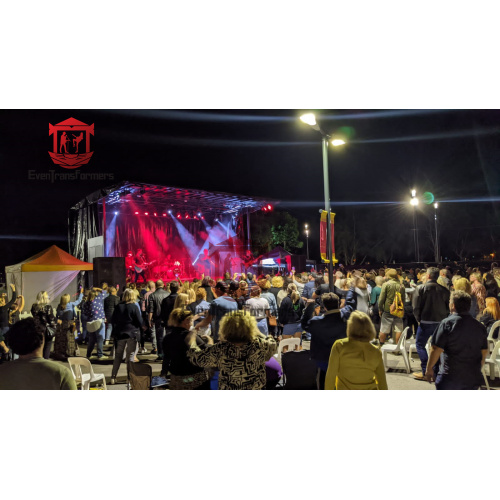 mobile Outdoor performance stage