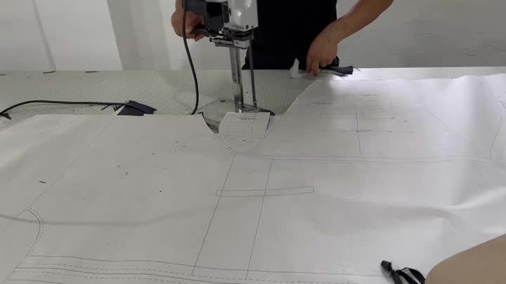 cutting fabric